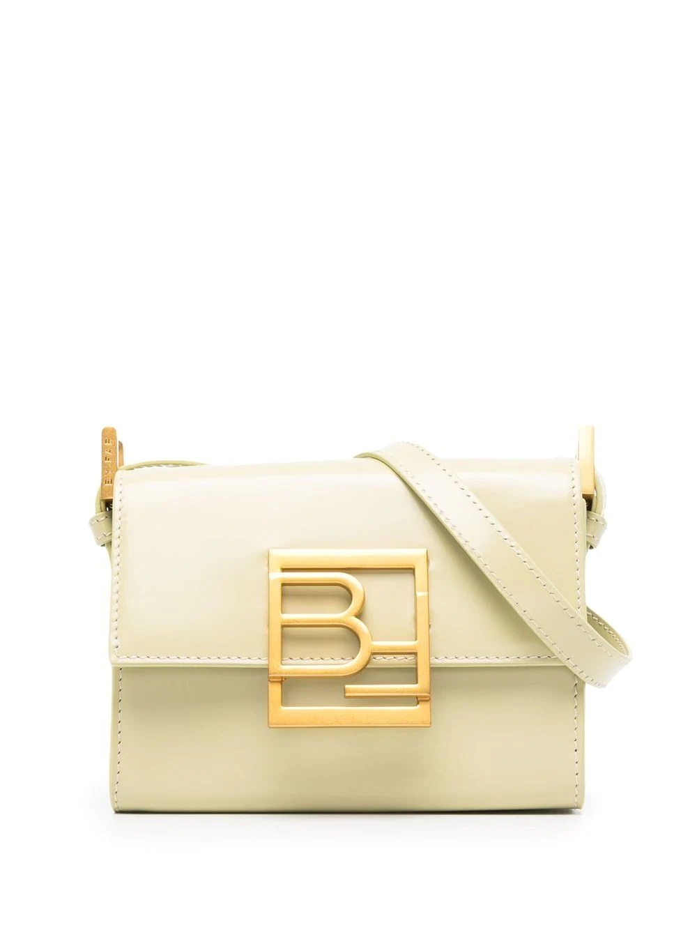 logo buckle top-handle tote - 1