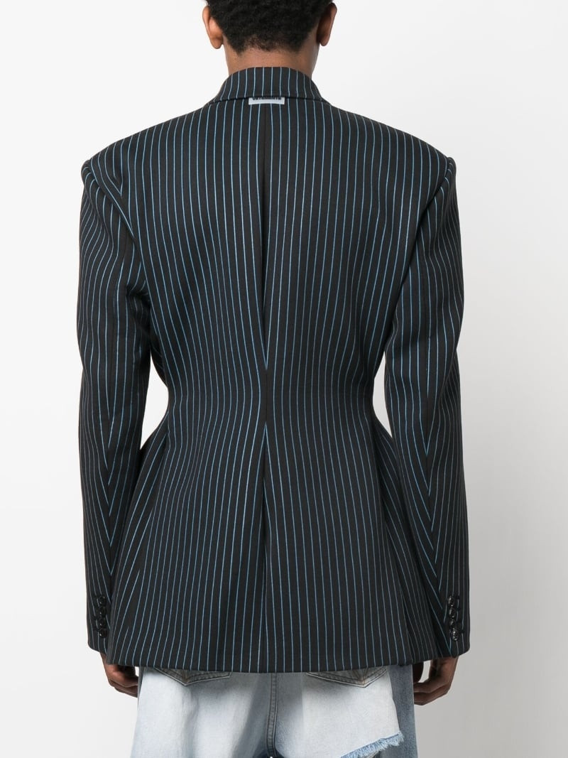 Molton striped double-breasted blazer 4