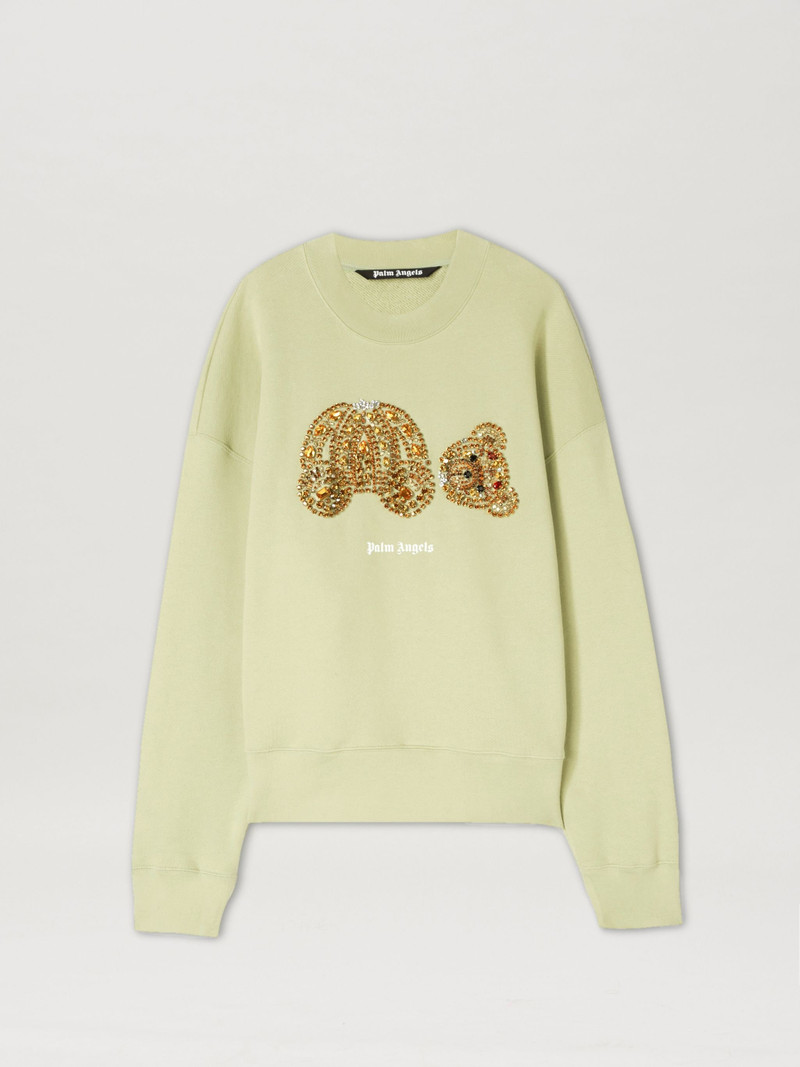 PA RHINESTONES BEAR SWEATSHIRT - 1
