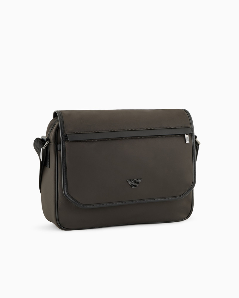 EMPORIO ARMANI ASV RECYCLED NYLON MESSENGER BAG outlook