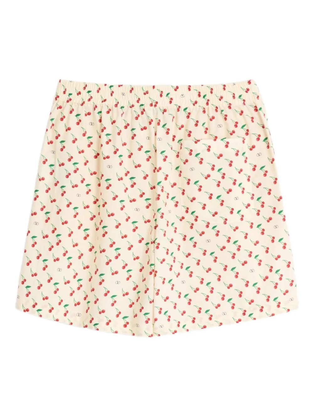 floral print shorts - 1