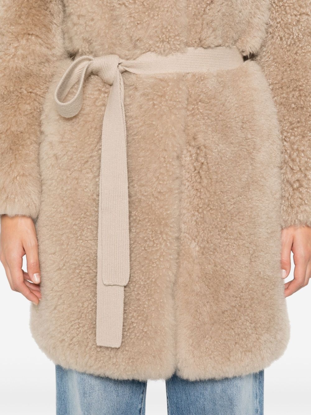 shearling coat - 5