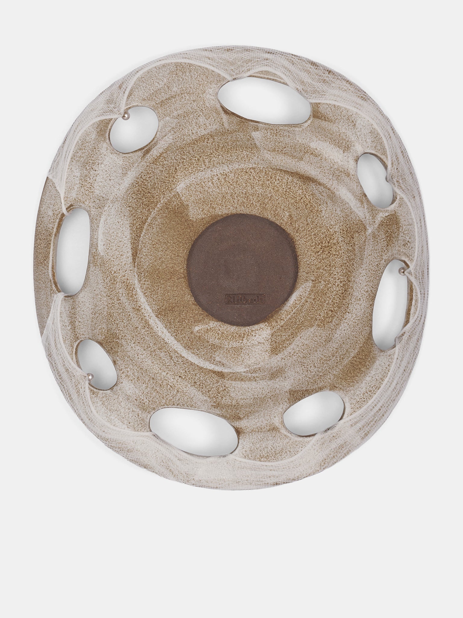 Grey Shale 'Leaf' Ceramic Plate - 2