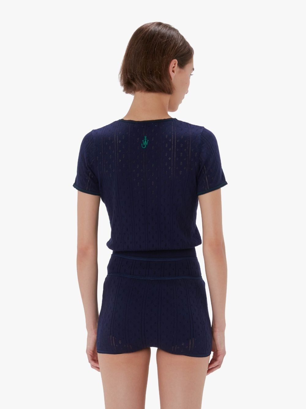 POINTELLE CAP SLEEVE TOP - 3