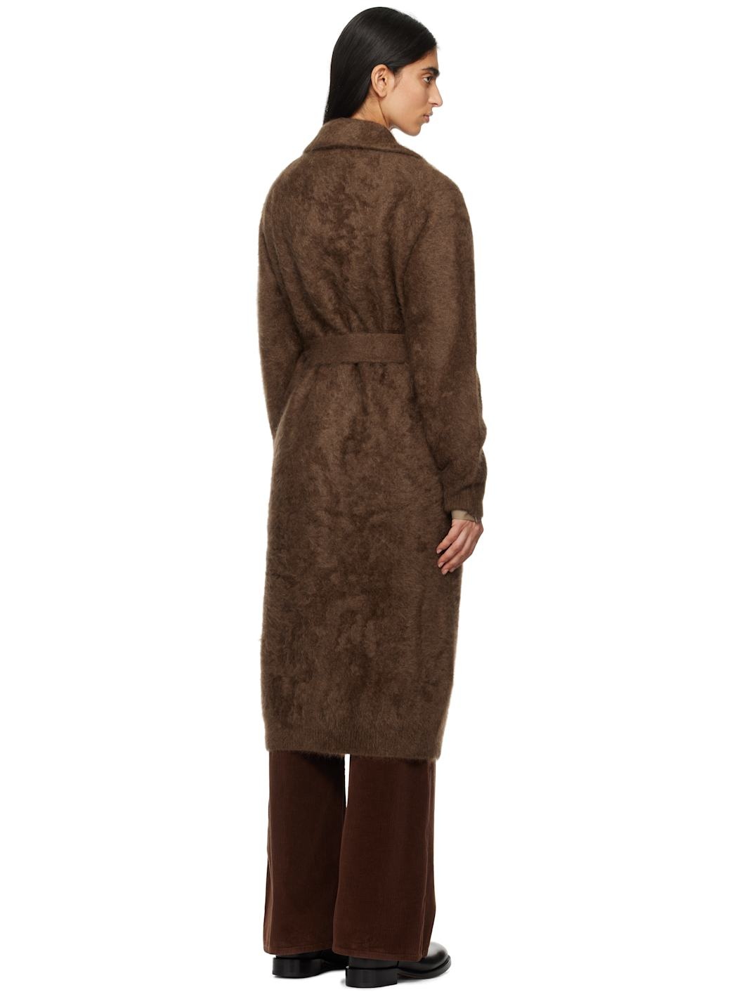 【関税込み】Guest in Residence ブラウン Grizzly Wash コート GUEST IN RESIDENCE Brown Grizzly Wash Coat | ssense | REVERSIBLE