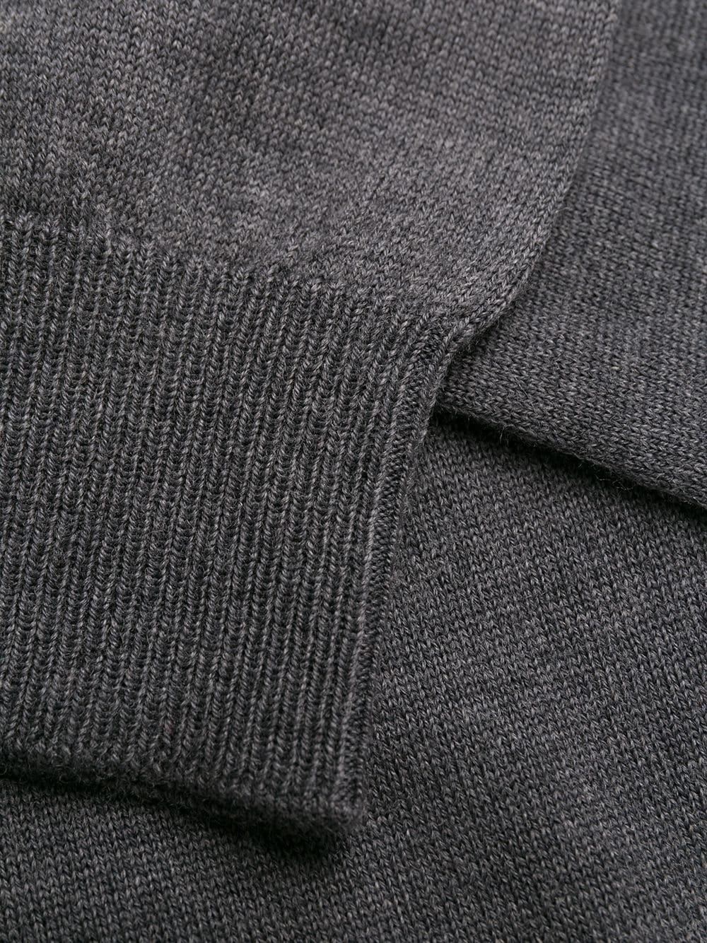 roll-neck fitted sweater - 7