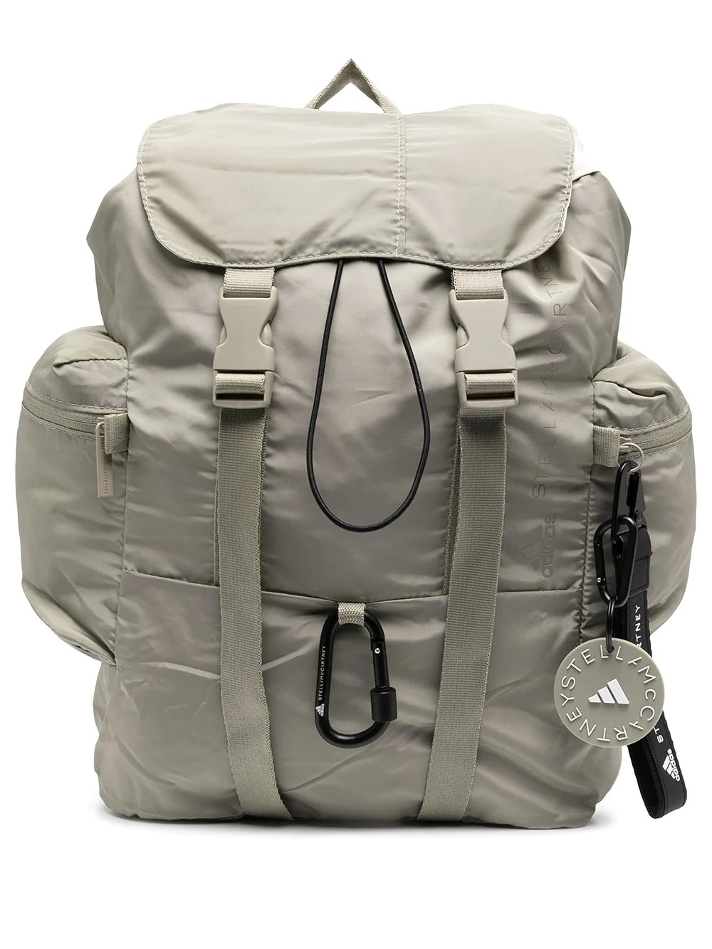 multiple zip-fastening pocket backpack - 1