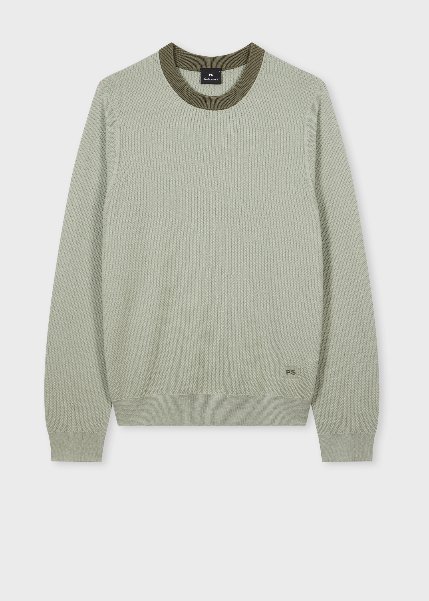 Sage Green Organic Cotton Sweater - 1