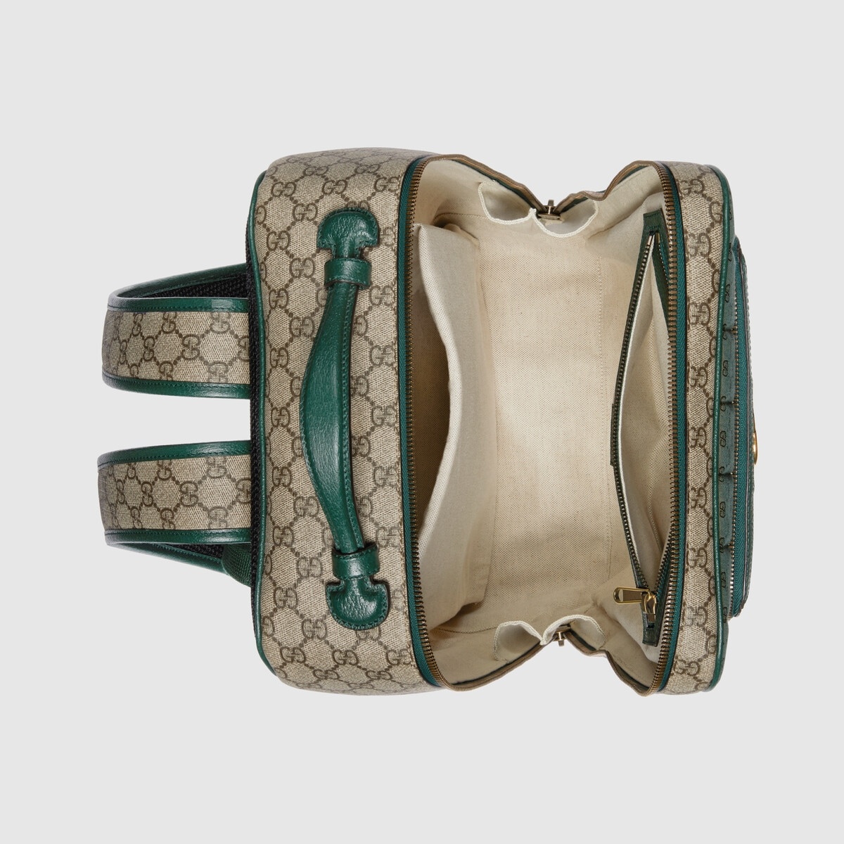 Mini GG canvas medium backpack - 7