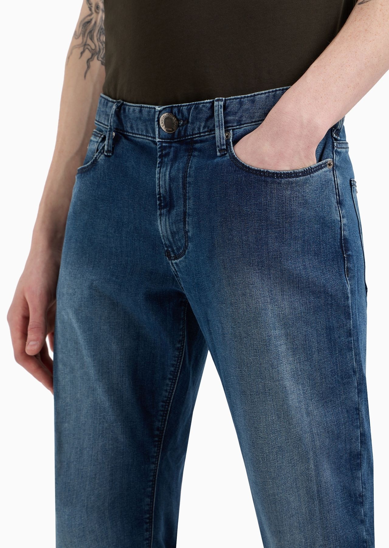J06 Slim-fit jeans in comfort twill 9.5 oz denim - 5