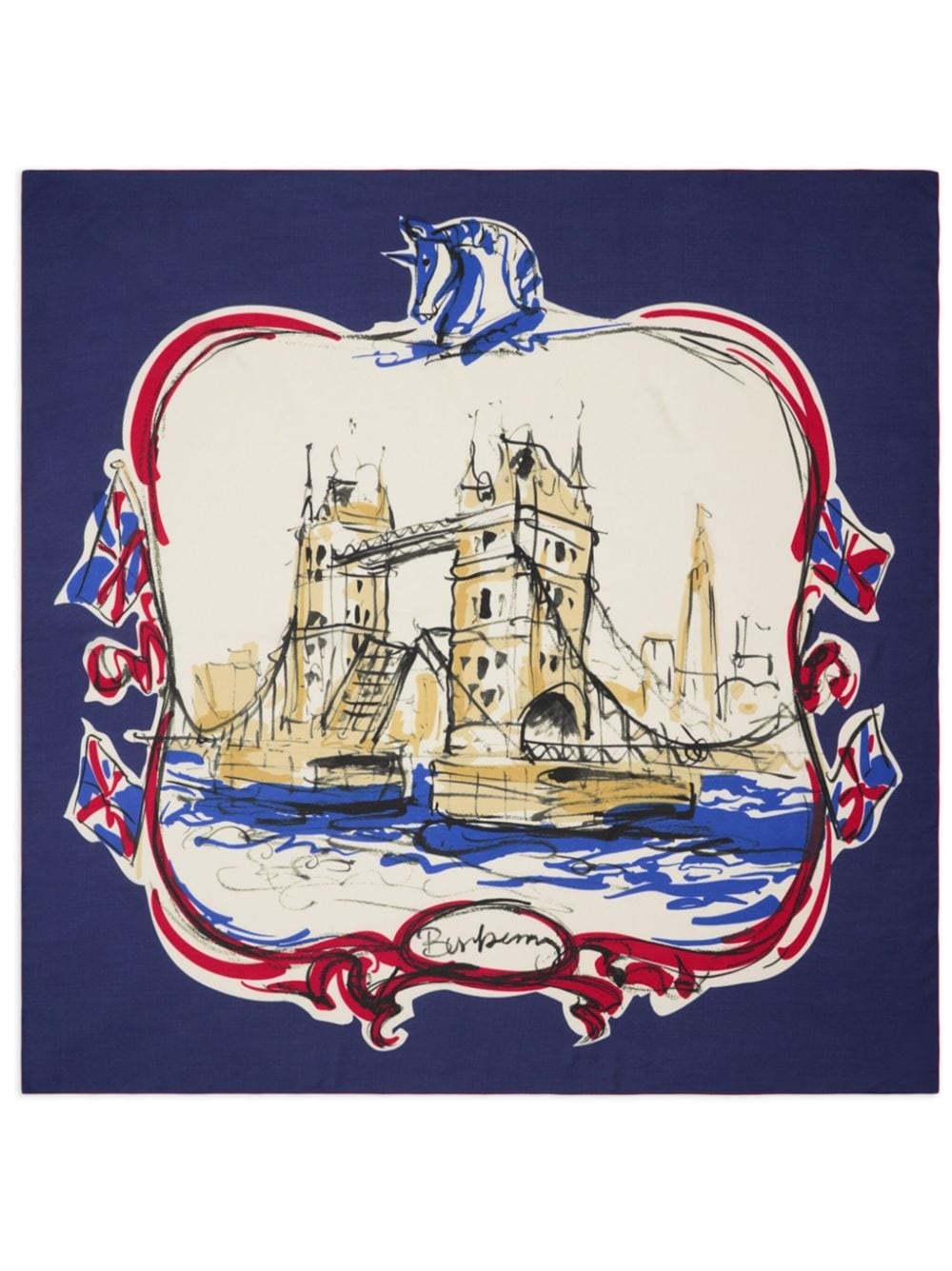 Tower Bridge scarf - 1