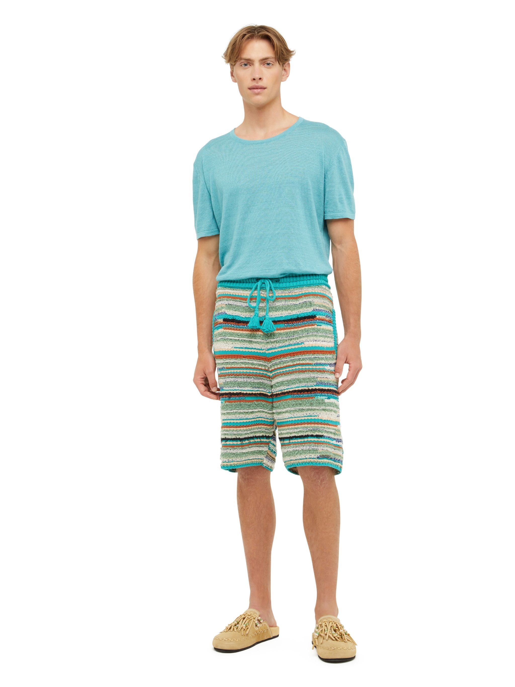 Madurai Stripes Shorts - 4