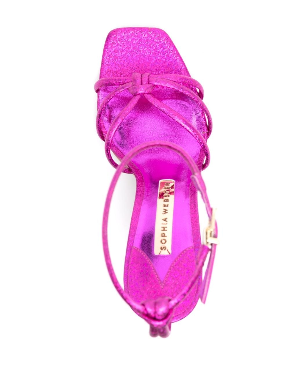 Flo flamingo 115mm confetti sandals - 4