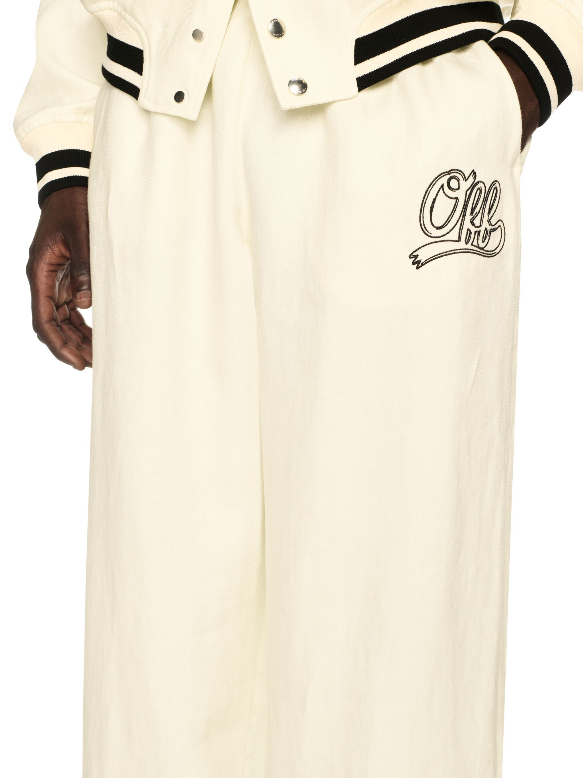 Ivory Linen Souvenir Pants - 5
