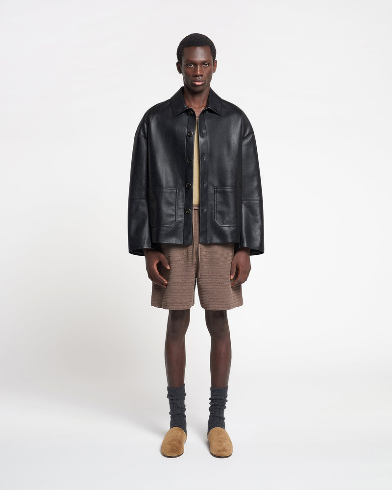 Nanushka Regenerated Leather Jacket outlook