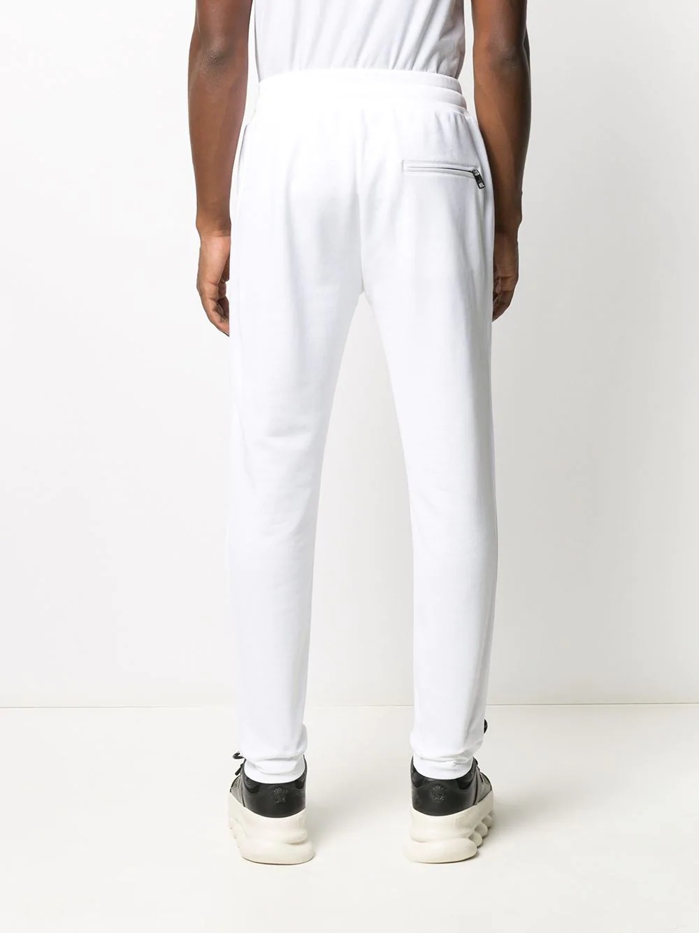 logo patch track pants - 4