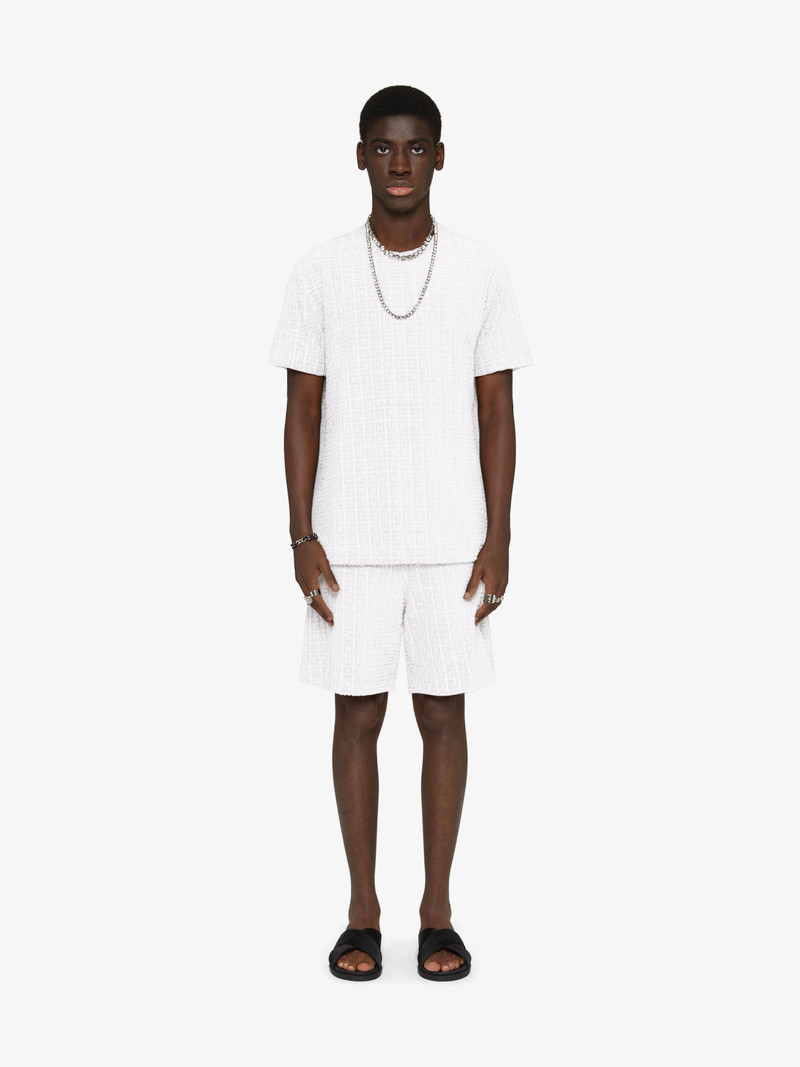 Givenchy T-SHIRT IN 4G TOWELLING COTTON JACQUARD outlook