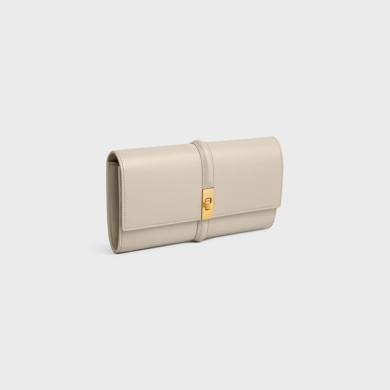 CELINE LARGE WALLET 16 in Shiny Calfskin outlook