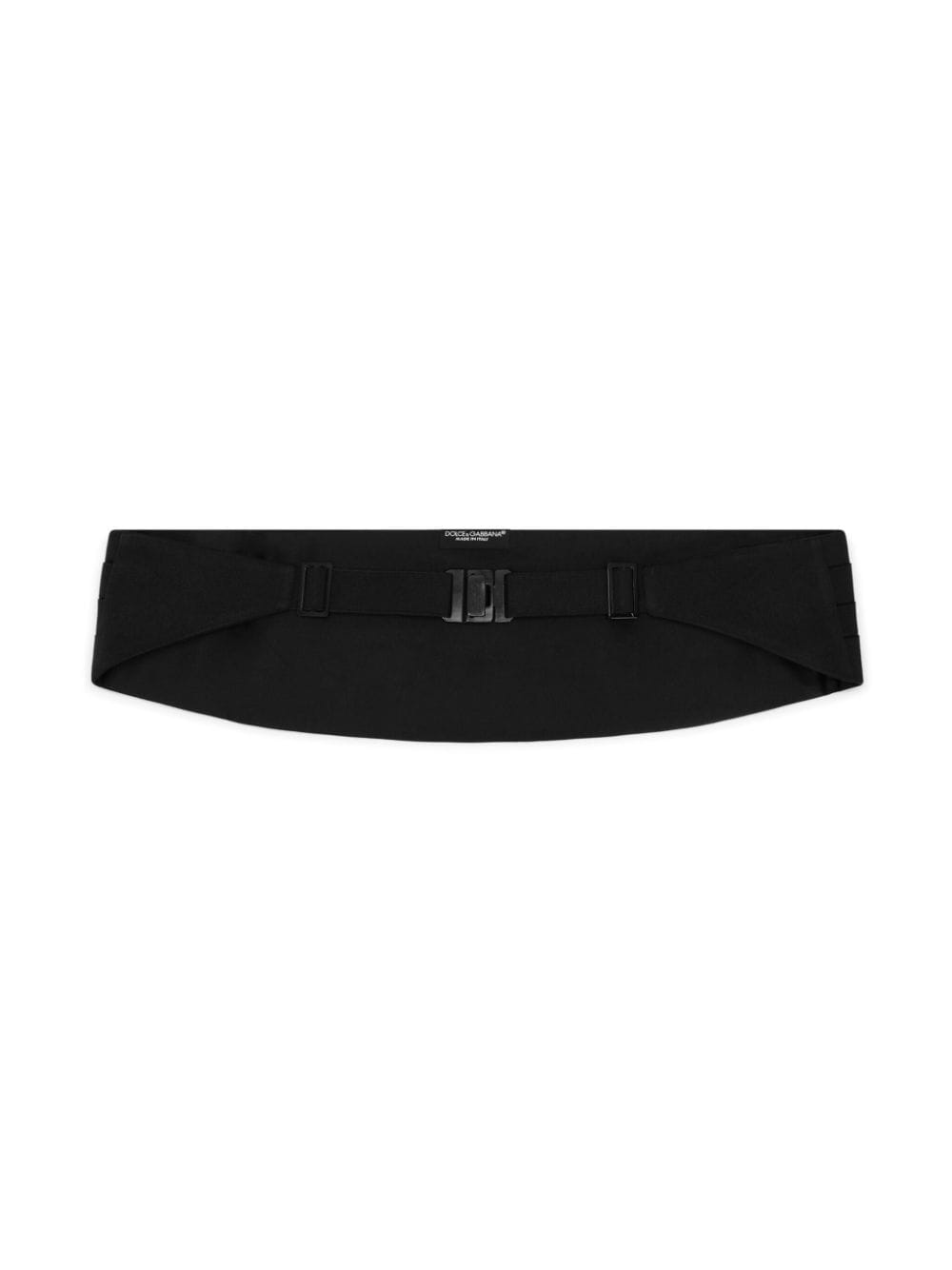 pleated silk cummerbund - 2