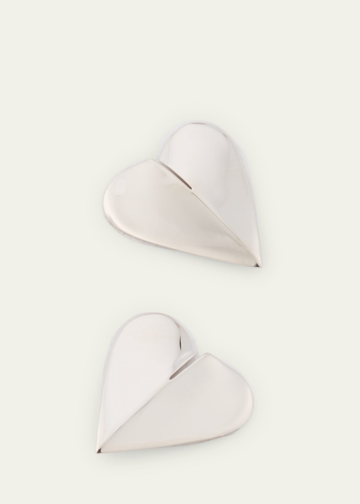 Peaked Heart Earrings - 3