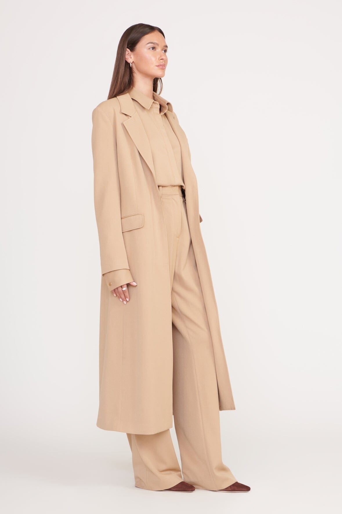 STAUD RALPH COAT CAMEL - 2