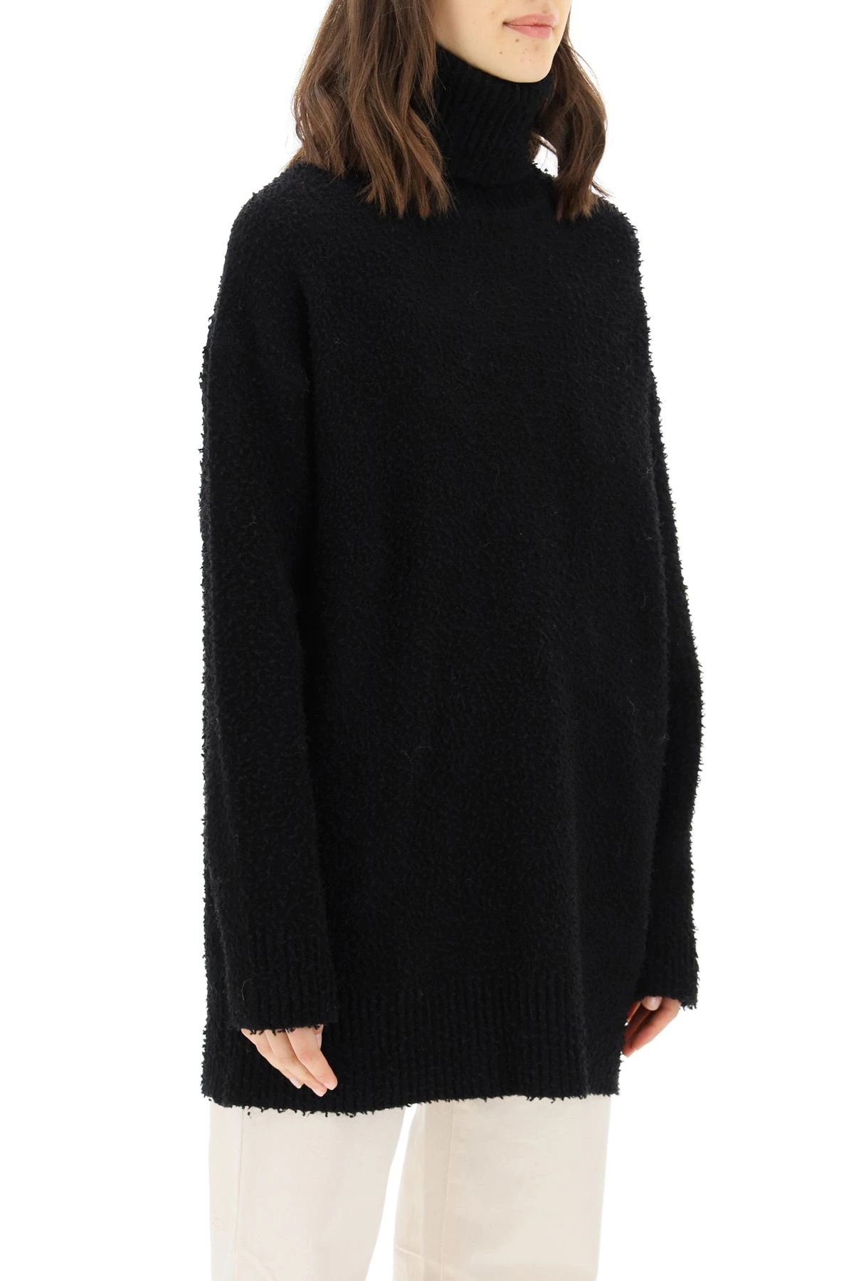 ANGORA AND WOOL TURTLENECK PULLOVER - 3