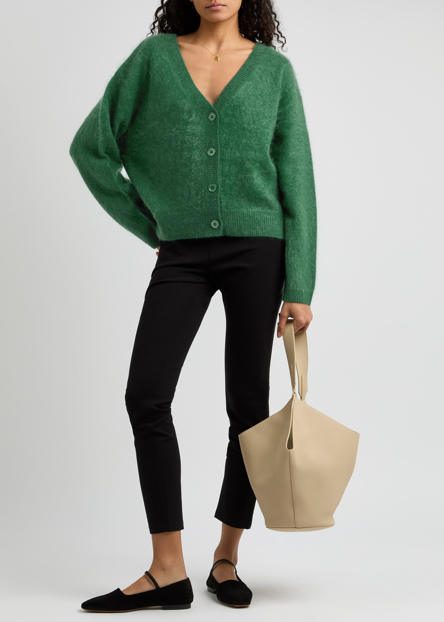 Dorothee Schumacher Fluffy Statements Brushed Wool-blend Cardigan - 4