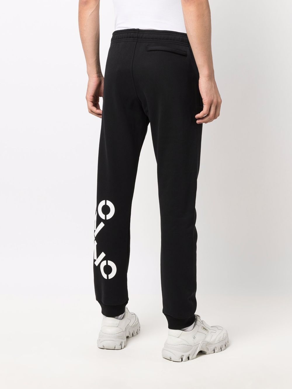 cross logo track pants - 4