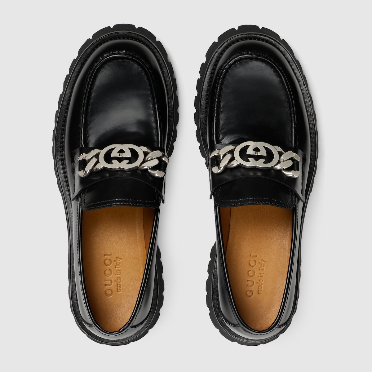 Men's loafer with Interlocking G - 5