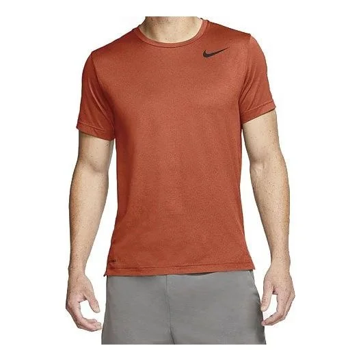 Nike Pro Training Tops Short Sleeve Orange CJ4612-895 - 1