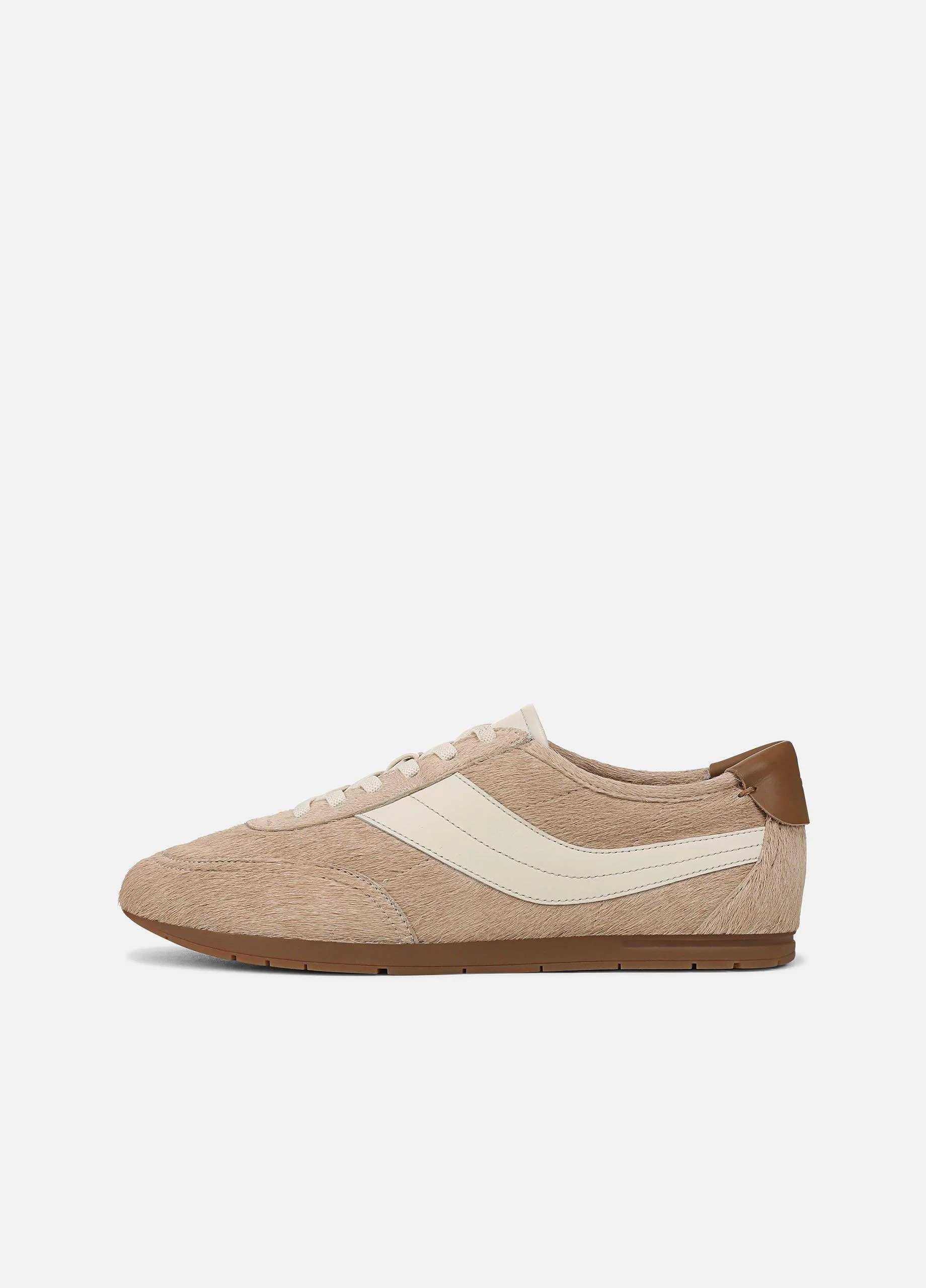 LA Calf Hair Slip-On Runner Sneaker - 1
