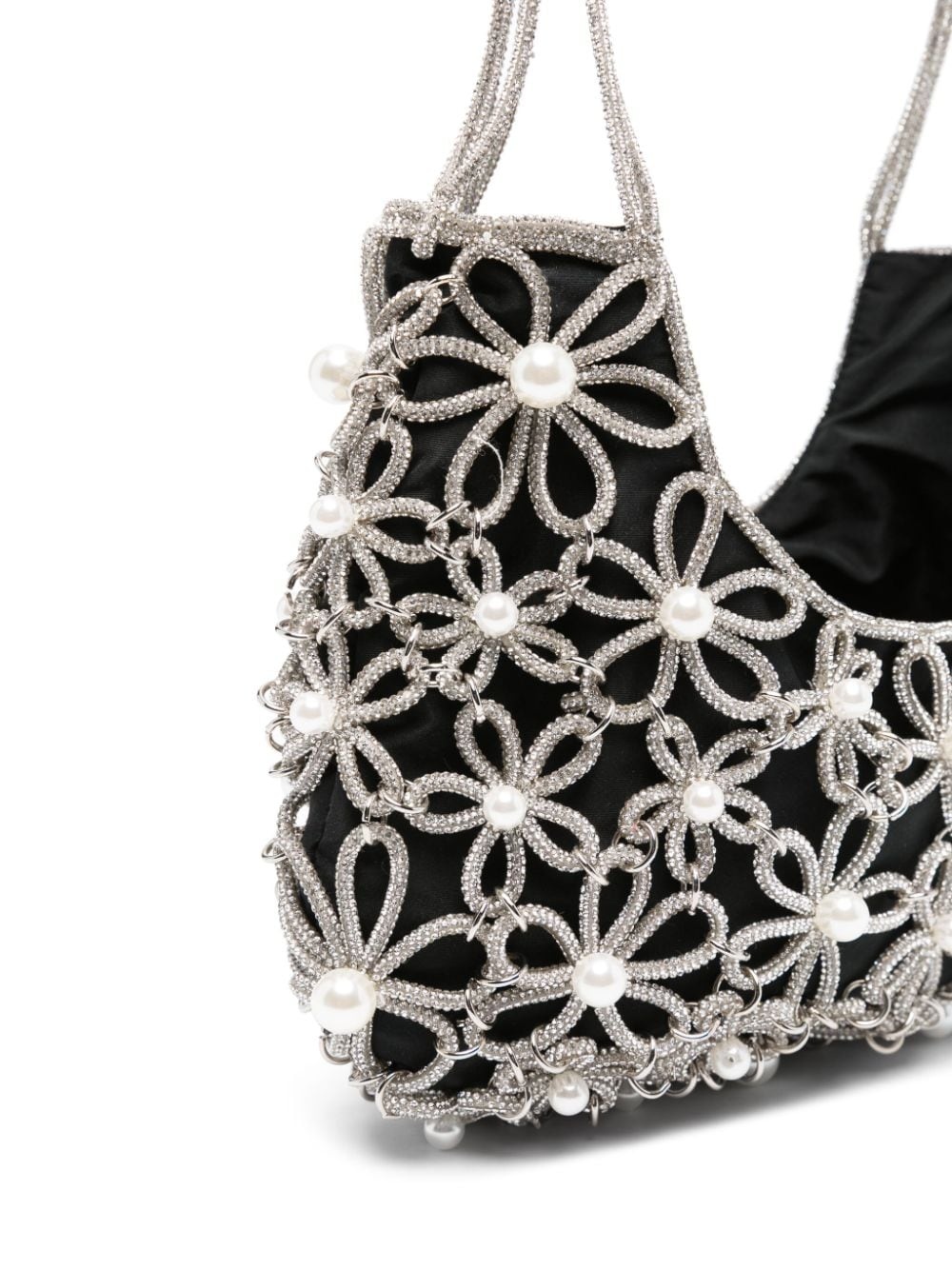 Gaia Nodi crystal-embellished shoulder bag - 4
