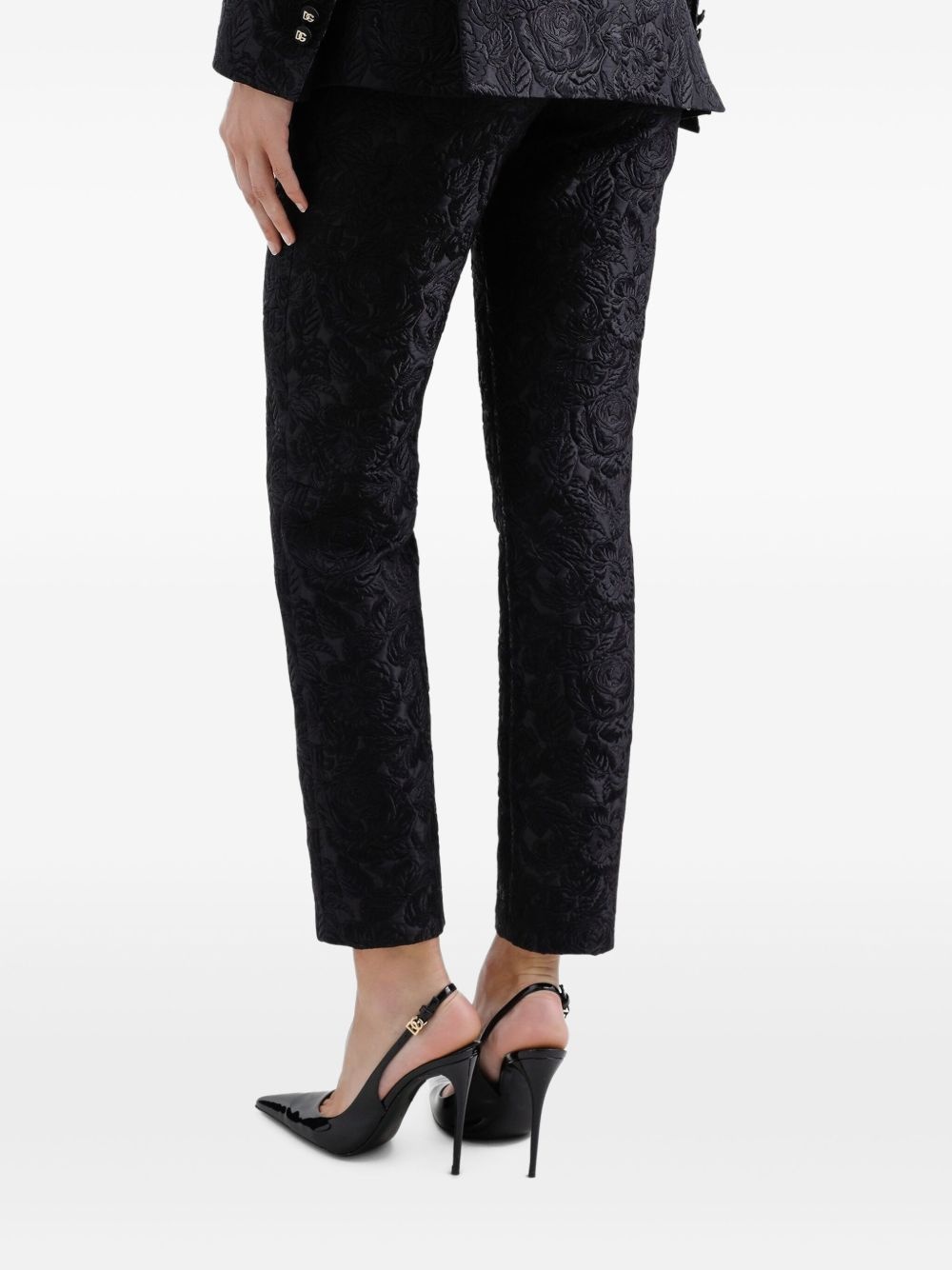 brocade trousers - 5