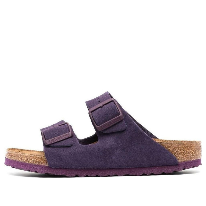 Birkenstock Arizona Soft Footbed Suede Leather Narrow Fit Sandals 'Wine' 1021265 1