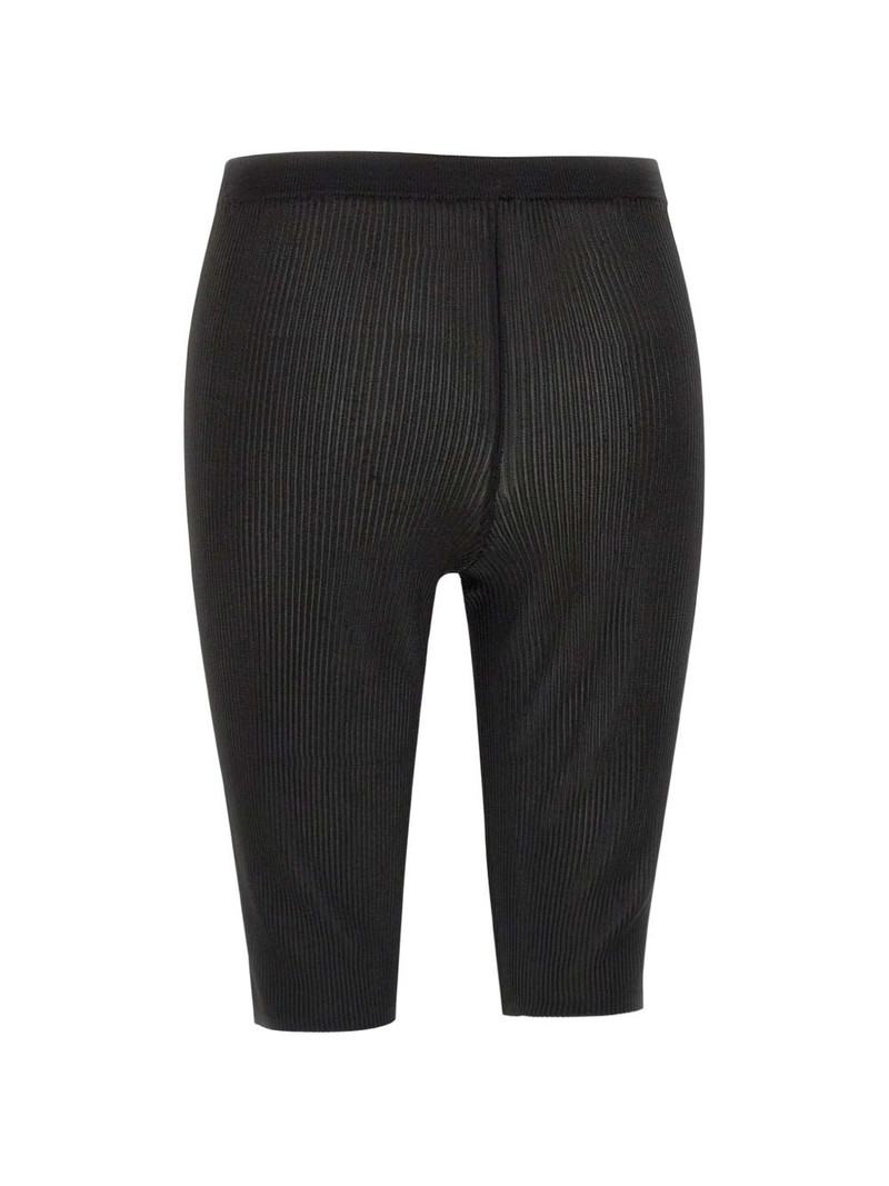 Ena ribbed elasticated waistband shorts 5