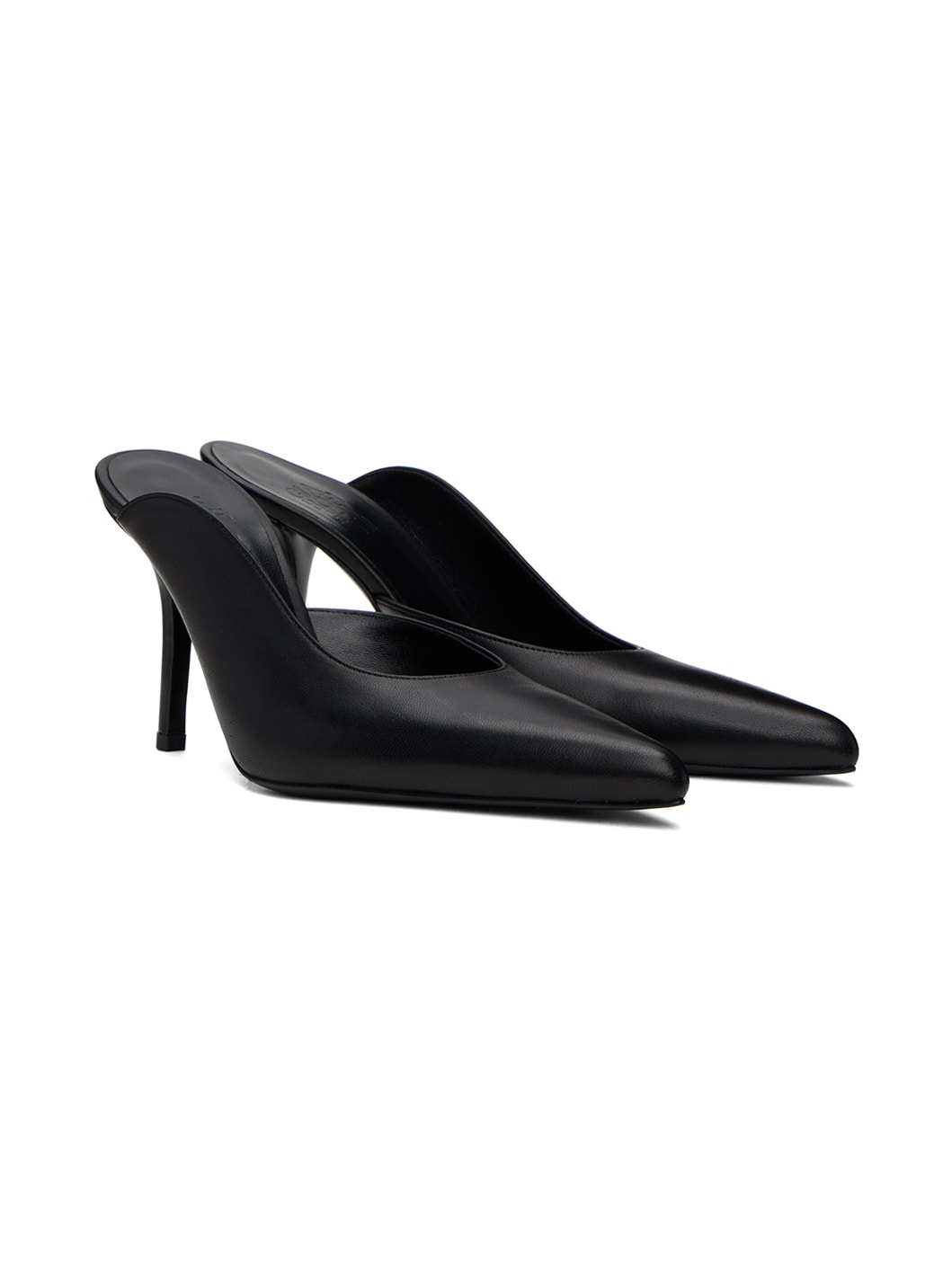 Black Abella Mules - 4