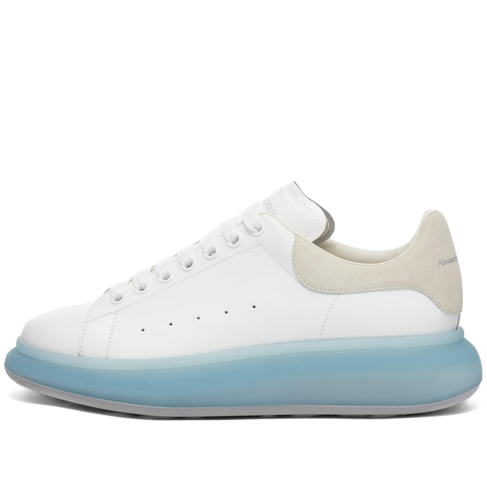 Alexander McQueen Crystal Wedge Sole Sneaker - 2