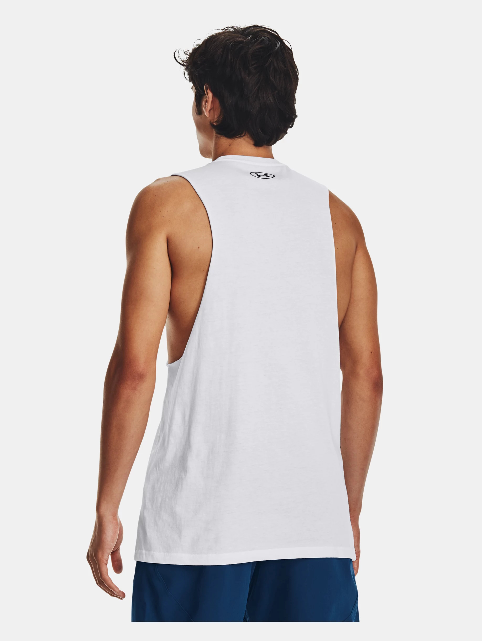 Men's UA Left Chest Cut-Off Tank - 5