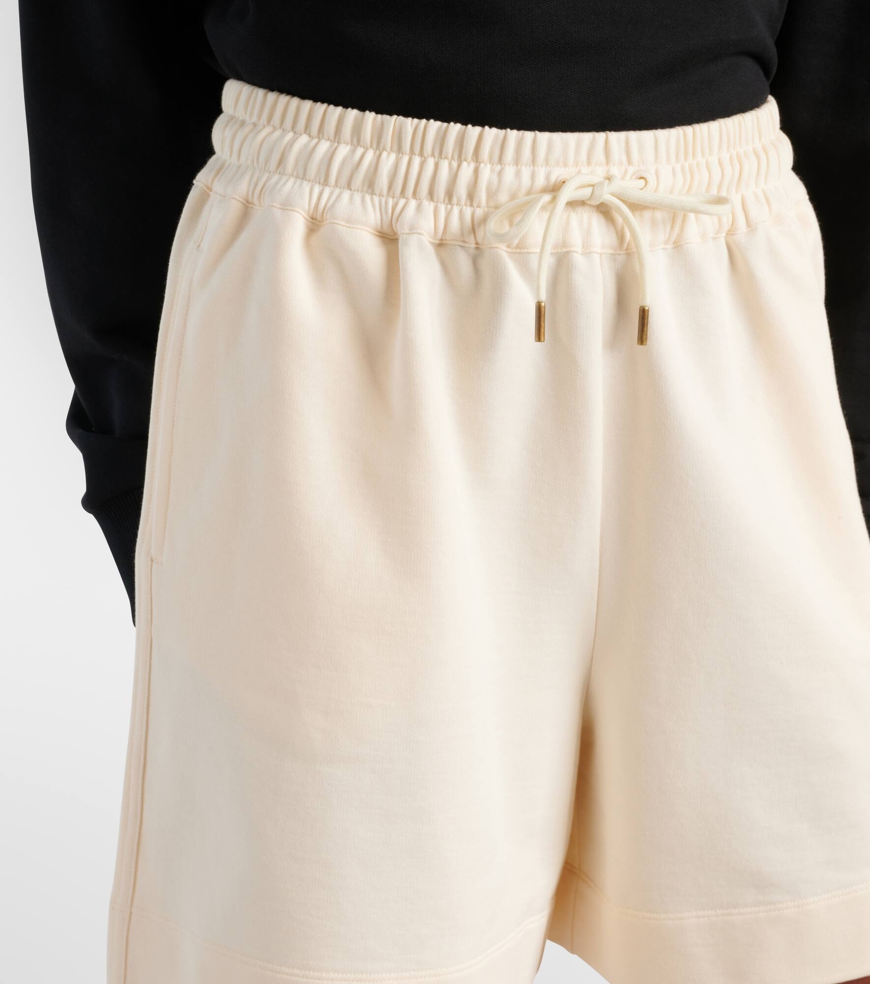 Cotton jersey shorts - 4