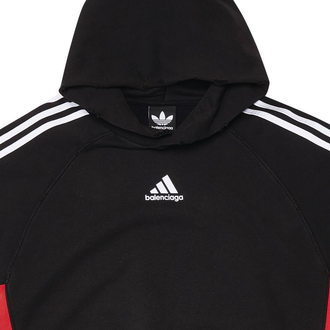Men's Balenciaga / Adidas Hoodie Small Fit in Black - 7