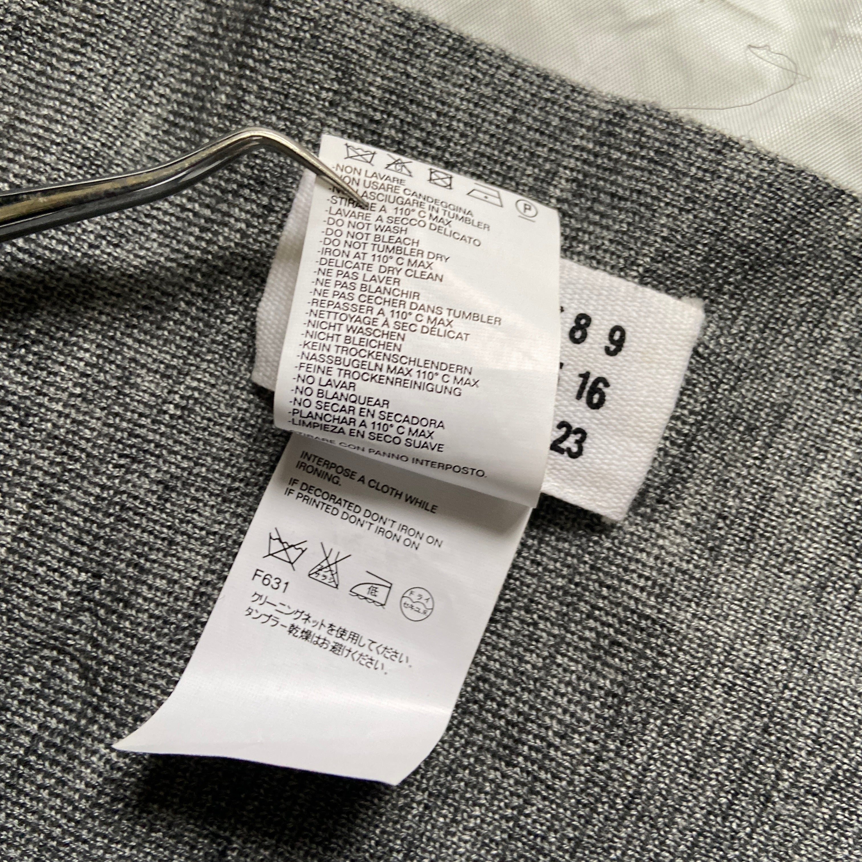 Maison Margiela zip taxi dress scarf M - 10