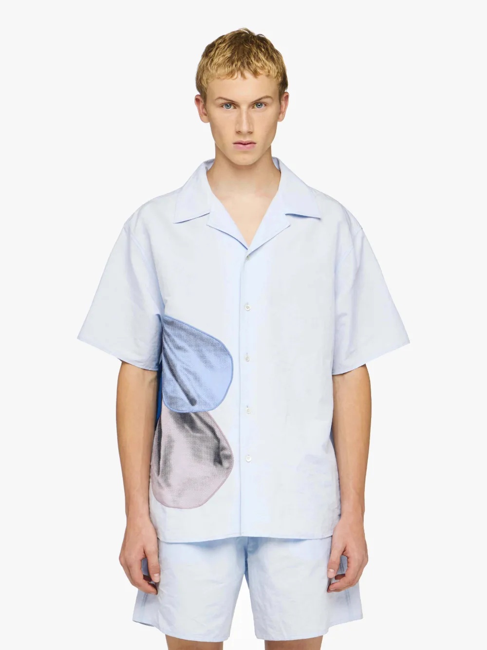 BALLOON' EMBROIDERY SHORT SLEEVE SHIRT - 2