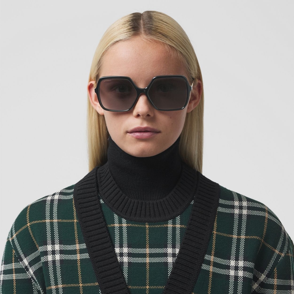 Oversized Square Frame Sunglasses - 3