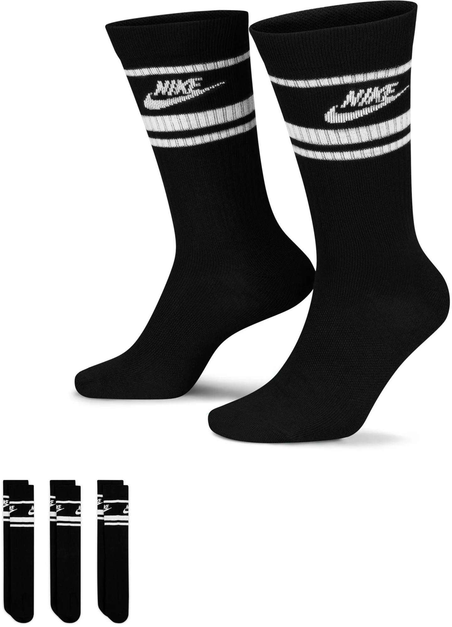 Nike Sportswear Dri-FIT 3-Pack Crew Socks - 1