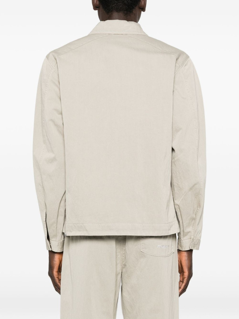 logo-patch pocket jacket 4