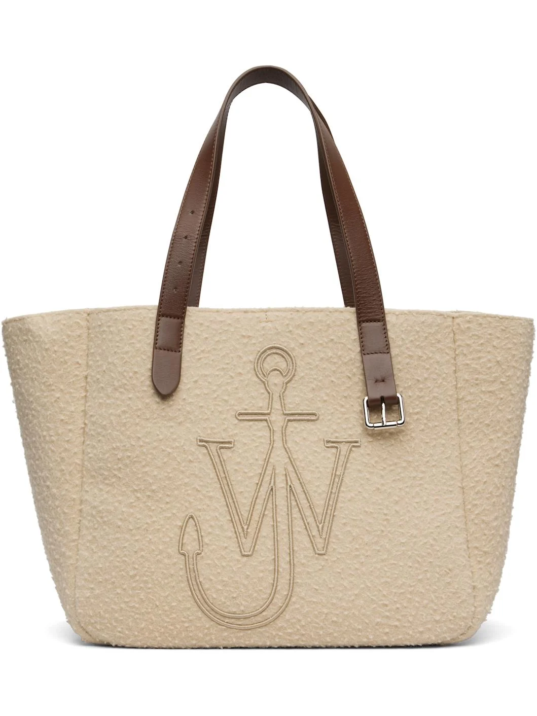 Beige Belt Tote - 1