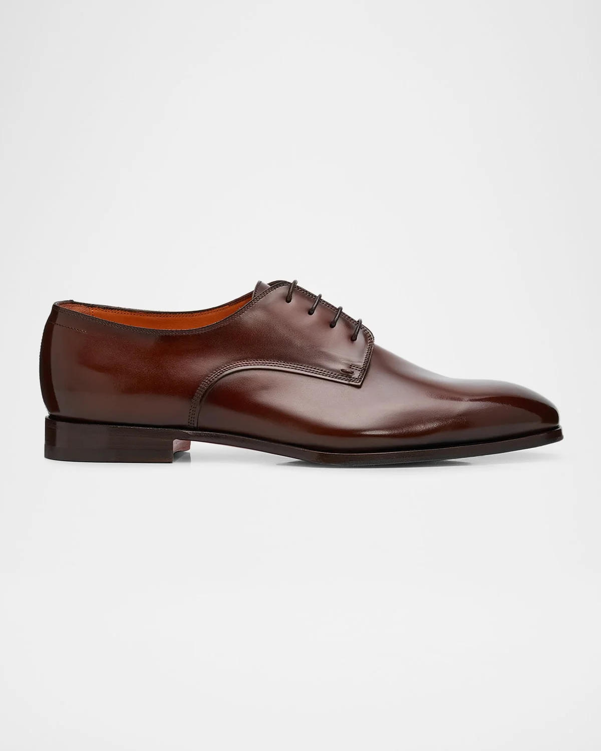 Men's Leather Derby Shoes - 1