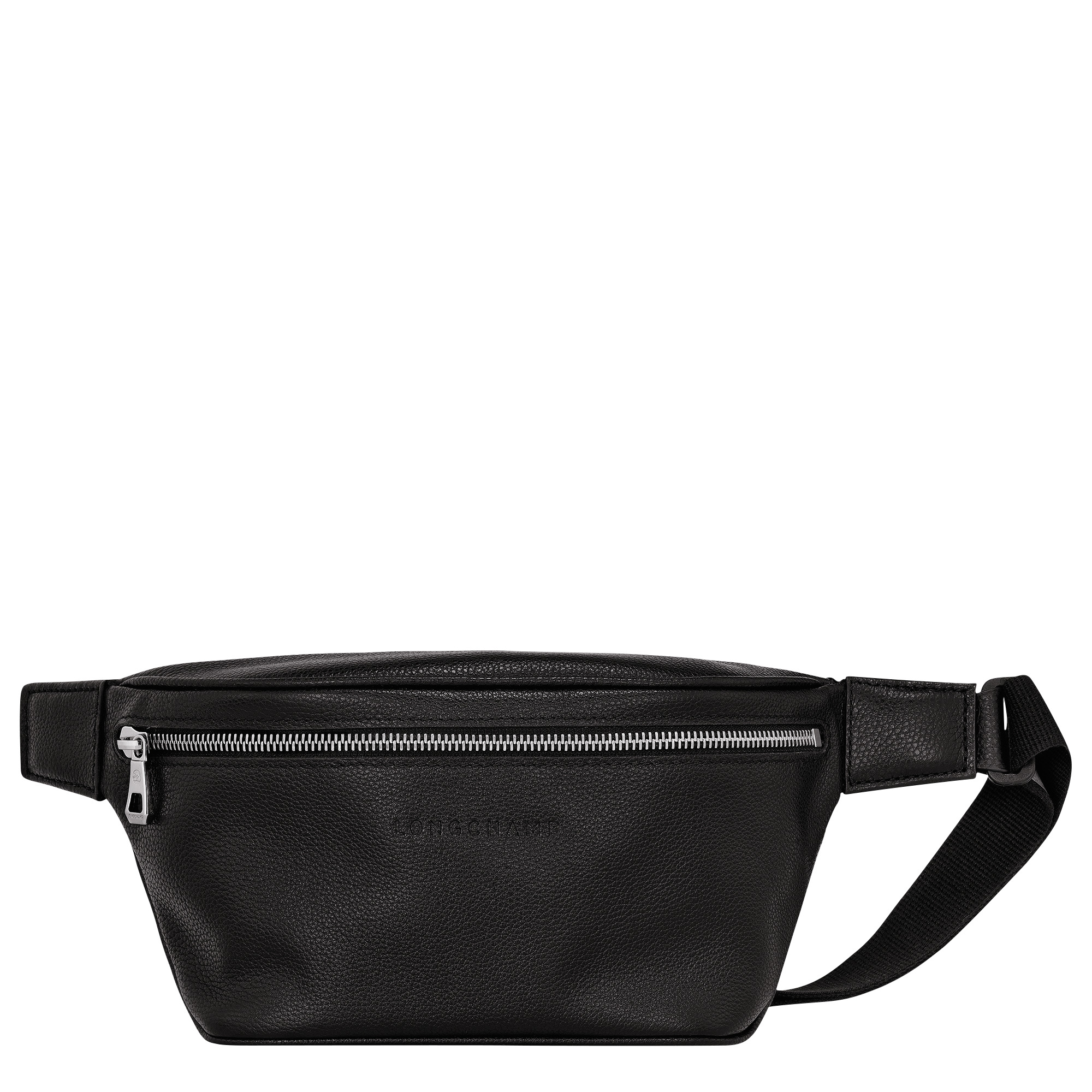 Le Foulonné Belt bag Black - Leather - 1