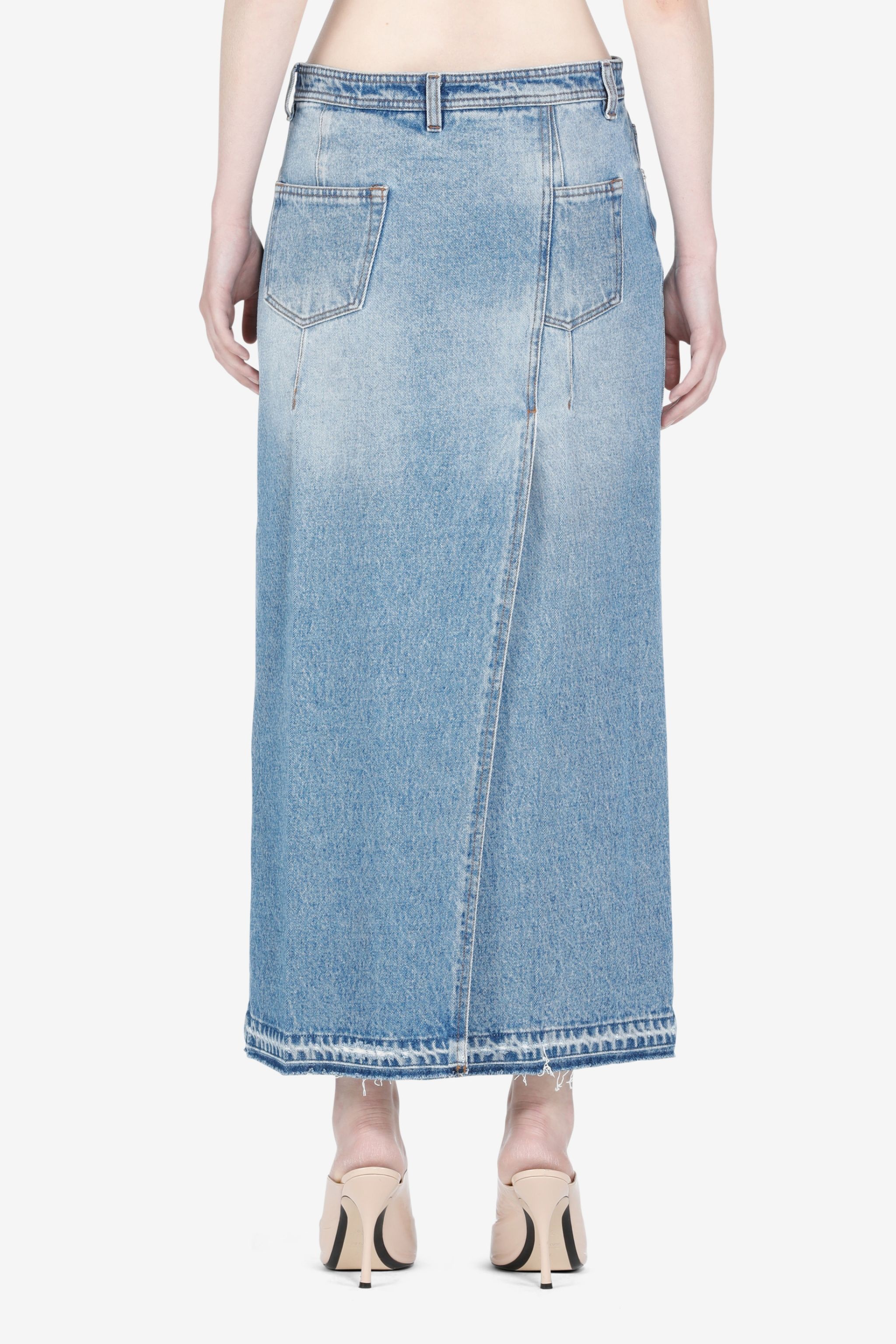 DENIM MAXI SKIRT - 2