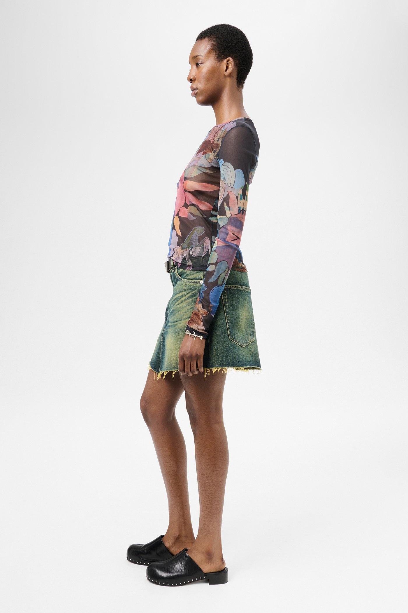 Super Slim Longsleeve Solar Power Marina Print - 4